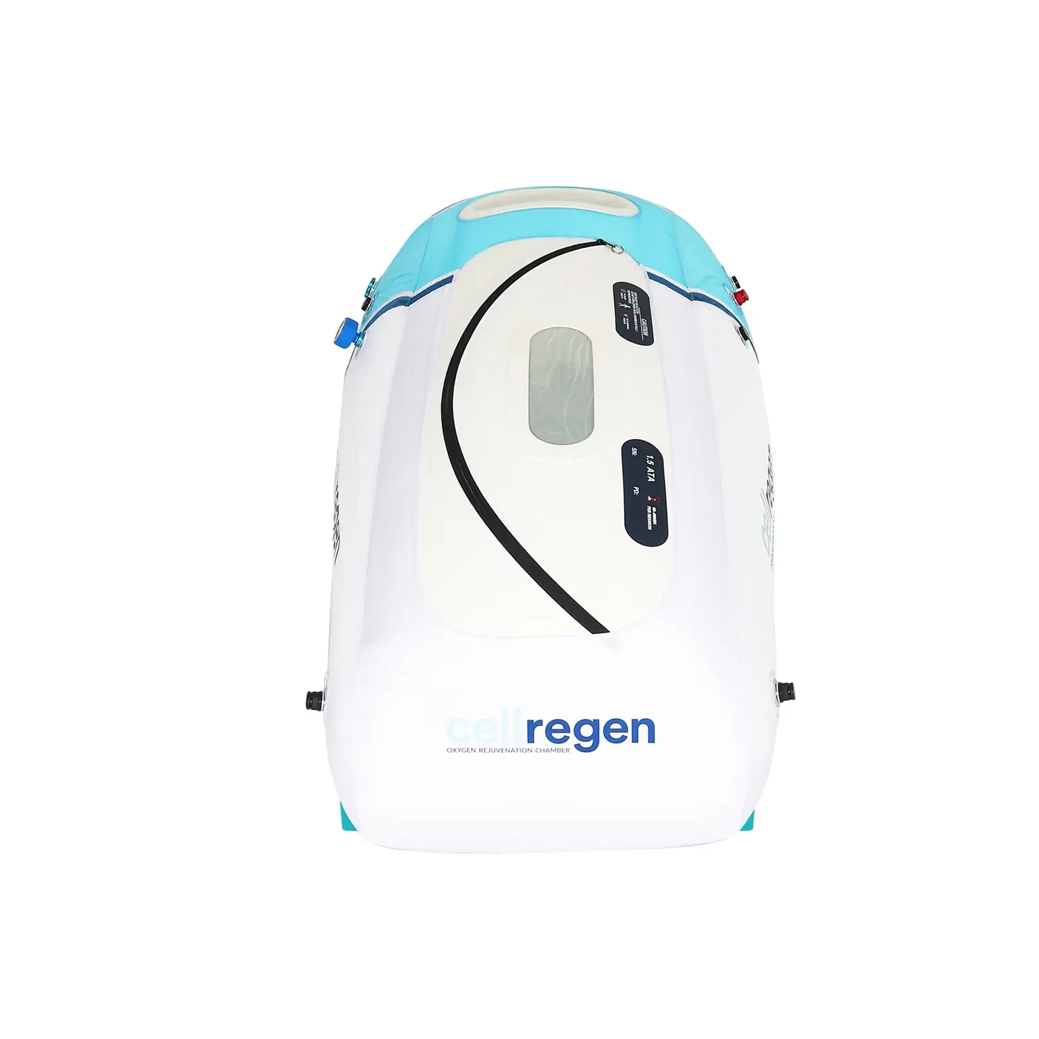 Soft-shell hyperbaric oxygen chamber view 8